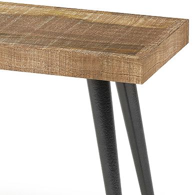 Simpli Home Durham Distressed Bench