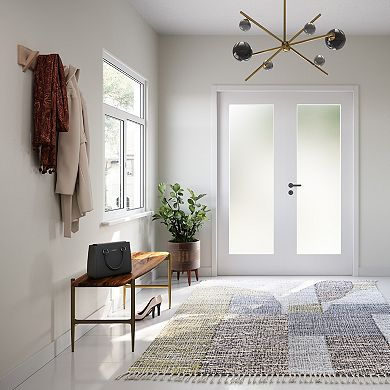 Simpli Home Wagner Mixed Media Bench