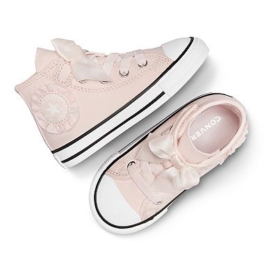 Converse Chuck Taylor All Star Ruffles Bows Toddler Girl Shoes Toddler Girl s Size 10 T Blush Hush