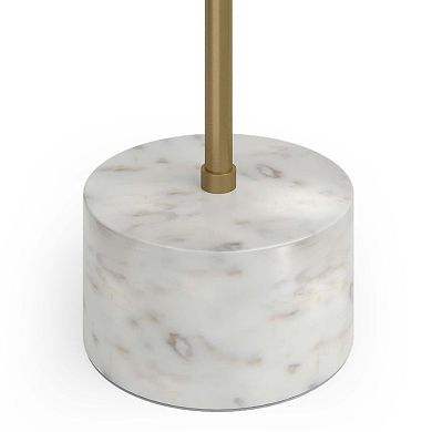 Simpli Home Becker Round Side Table