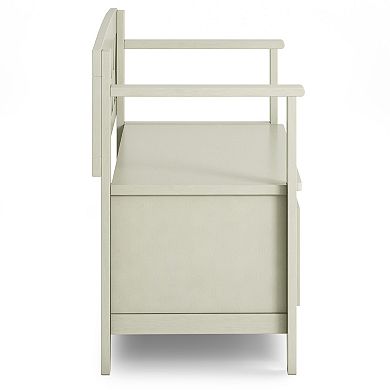 Simpli Home Amherst Entryway Storage Bench