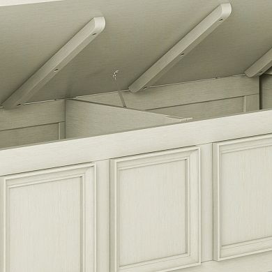 Simpli Home Amherst Entryway Storage Bench