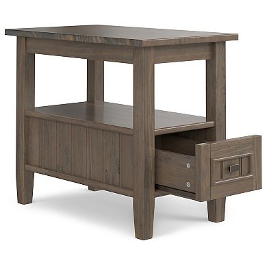 Simpli Home Lev Narrow End Table