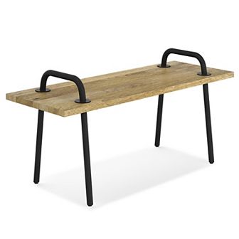 Simpli Home Berkeley Small Entryway Bench