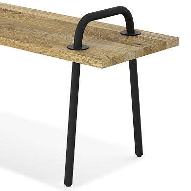 Simpli Home Berkeley Small Entryway Bench