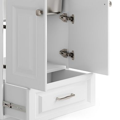 Simpli Home Lawrence 24-in. Laundry Cabinet