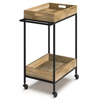 Simpli Home Simons Bar Cart