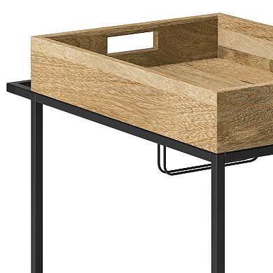 Simpli Home Simons Bar Cart
