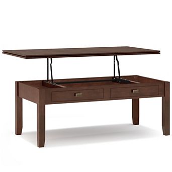 Simpli Home Artisan Lift Top Coffee Table