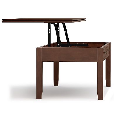 Simpli Home Artisan Lift Top Coffee Table