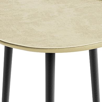 Simpli Home Tanner Metal Side Table