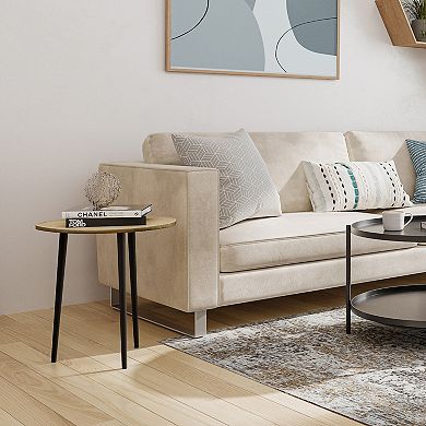 Simpli Home Tanner Metal Side Table