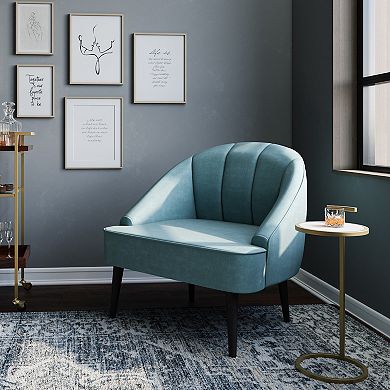 Simpli Home Brook C-Shape End Table