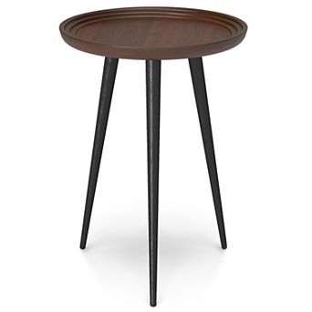 Simpli Home Round Clairmont End Table