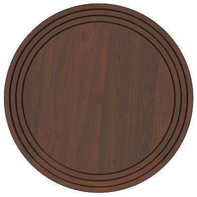 Simpli Home Round Clairmont End Table