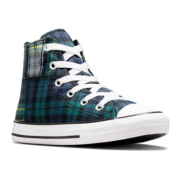 Converse Chuck Taylor All Star Hi Sneaker Little Kid Dragon Scale Navy Dark Green Size 1 in Stock and Ready to Ship Gifts for Kids