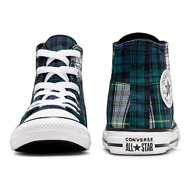Converse Chuck Taylor All Star Plaid Luxe Boys' Sneakers