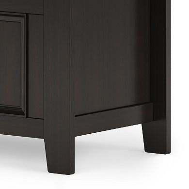 Simpli Home Amherst Small Entryway Storage Bench