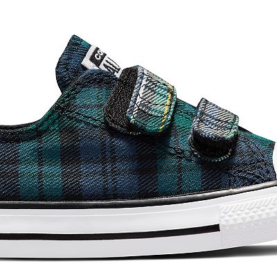 Converse Chuck Taylor All Star Plaid Toddler Boys Shoes