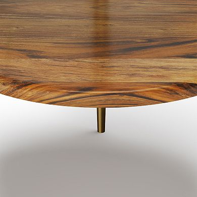 Simpli Home Wagner Marble Top End Table