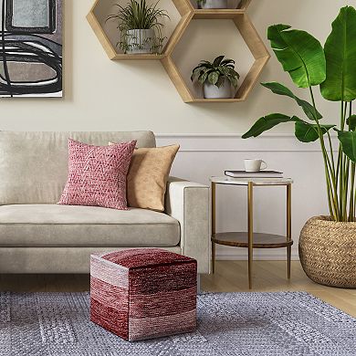 Simpli Home Wagner Marble Top End Table