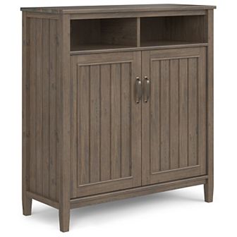 Simpli Home Lev Contemporary Storage Cabinet