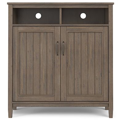 Simpli Home Lev Contemporary Storage Cabinet