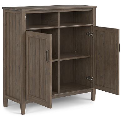 Simpli Home Lev Contemporary Storage Cabinet