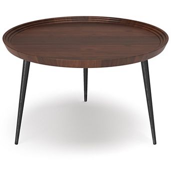 Simpli Home Clairmont Cognac Coffee Table