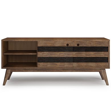 Simpli Home Clarkson Low TV Stand