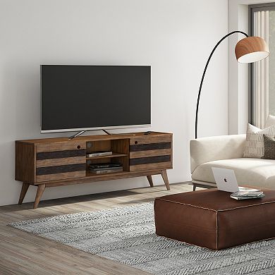 Simpli Home Clarkson Low TV Stand