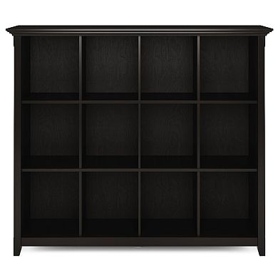 Simpli Home Amherst 12 Cube Storage Bookcase