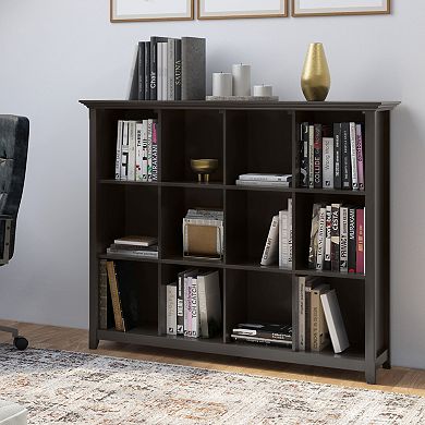 Simpli Home Amherst 12 Cube Storage Bookcase