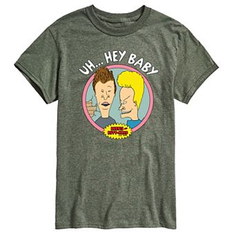 Men's Beavis & Butthead Uh... Hey Baby Graphic Tee