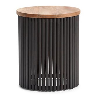Simpli Home Demy 17.5" Wide Industrial End Table