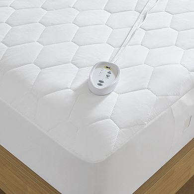 Serta Cotton Rich Heated Mattress Pad