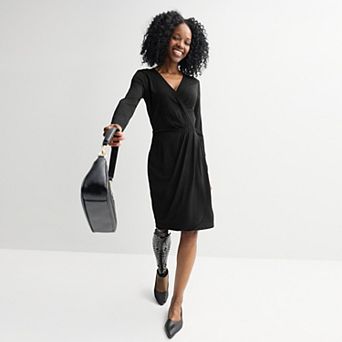 Women's Nine West Adaptive Wrap Dress