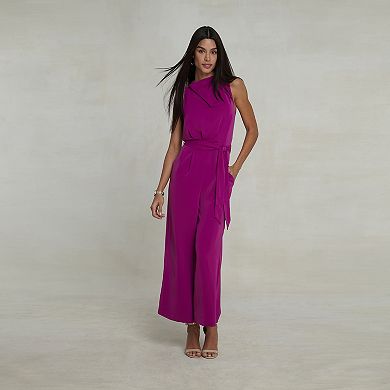 Women's Nicole Miller Cowl Neck Jumpsuit