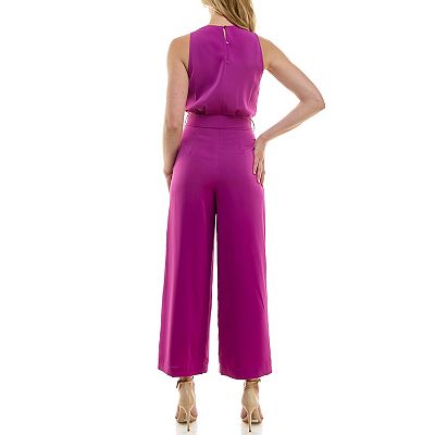 Women s Nicole Miller Cowl Neck Jumpsuit