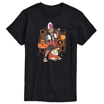 Men's Pokemon Roy and Fuecoco Graphic Tee