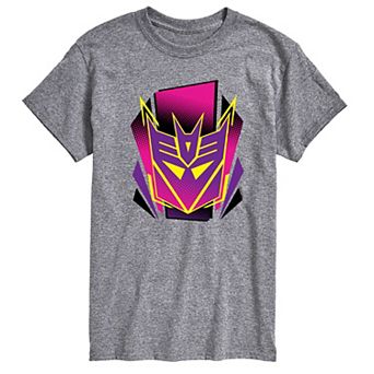 Men's Transformers Halftone Icon Decpticon Tee