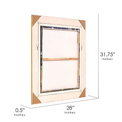 American Art Décor Ornate Framed "Cafe Terrace at Night" Canvas Print by Vincent van Gogh