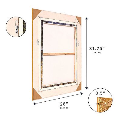 American Art Décor Ornate Framed "Cafe Terrace at Night" Canvas Print by Vincent van Gogh