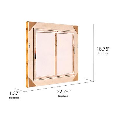 American Art Décor Ornate Framed "Creation of Adam" Canvas Print by Michelangelo