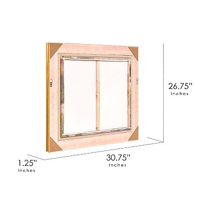 American Art Décor Ornate Framed "View of the Siene" Canvas Print by Georges Seurat