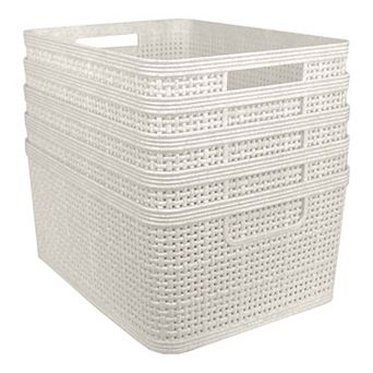 Belle Maison 5 pk Small Rectangle Storage Bins