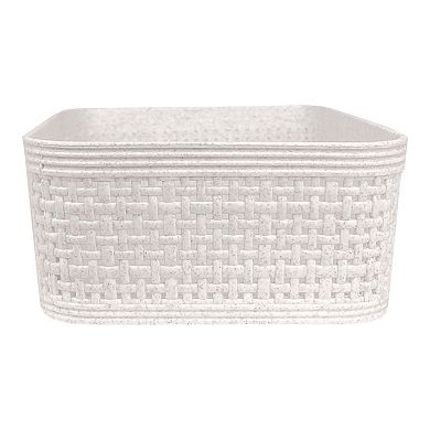 Belle Maison 5-pk. Mini Rectanglur Wheat Straw Bins