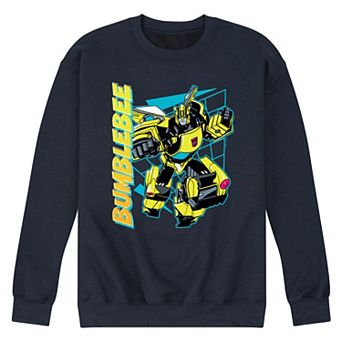Men's Transformers Bumblebee Halftone Fleece Sweatshirt