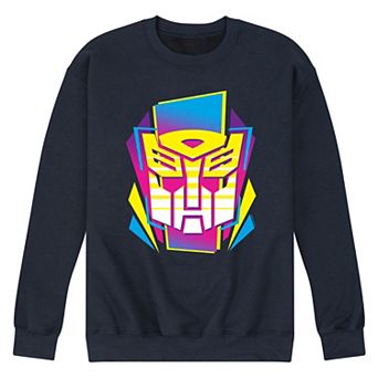 Men's Transformers Halftone Icon Autobot Fleece Sweatshirt