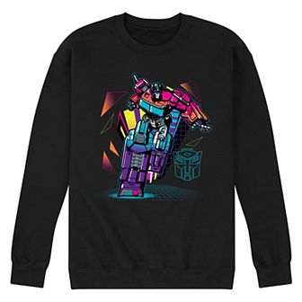 Men's Transformers Optimus Run Fleece Sweatshirt